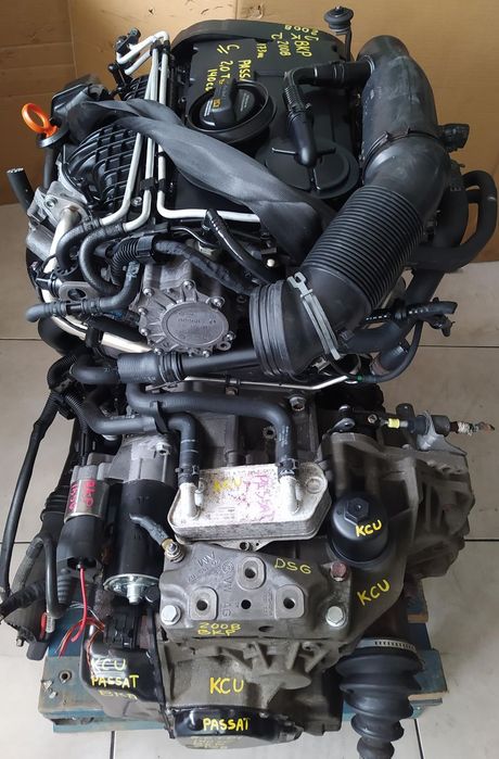 Motor vw passat 2.0TDI 140cv BKP caixa automatica DSG KCU