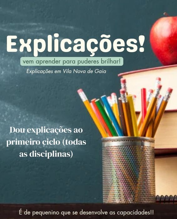 Explicações do 1° ao 4° ano ( V.N.Gaia)