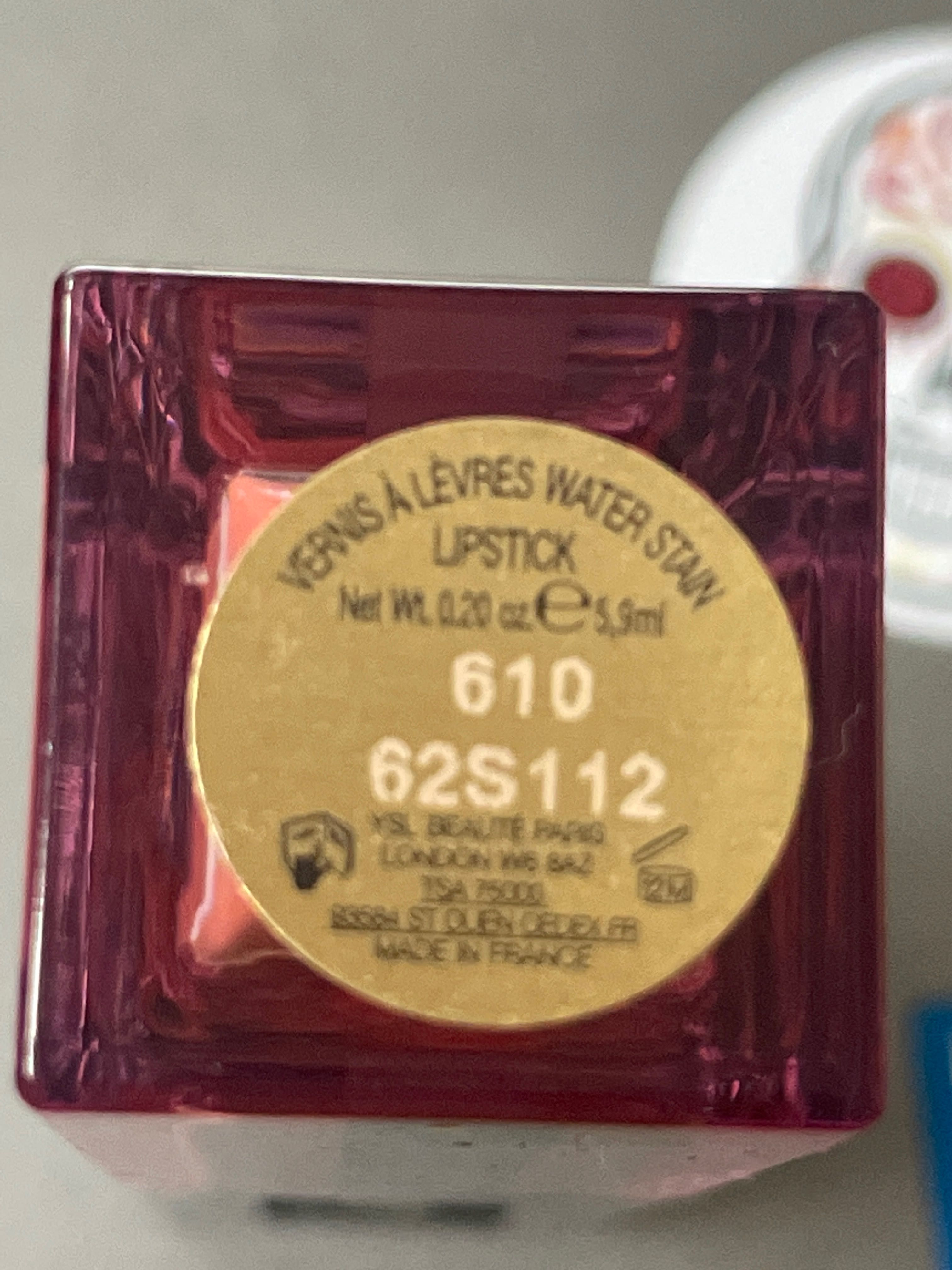 Błyszczyk YSL Vernis À Lèvres Water Stain 610