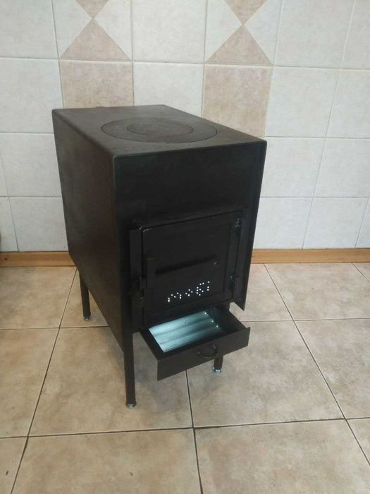 Печь буржуйка. Отопительная печь на дровах. Мобильная печь МОБІ.