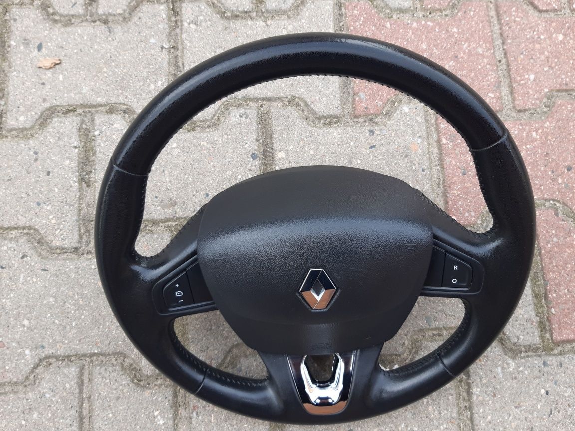 Kierownica Renault Megane  IV 4 Skóra Chrom z z Airbag Ładna