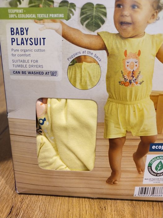 Kombinezon letni dziewczęcy 74/80