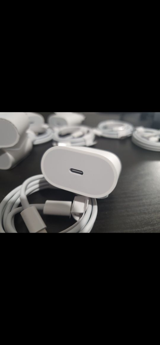 Ładowarka + przewód Apple 20W USB C - Lightning