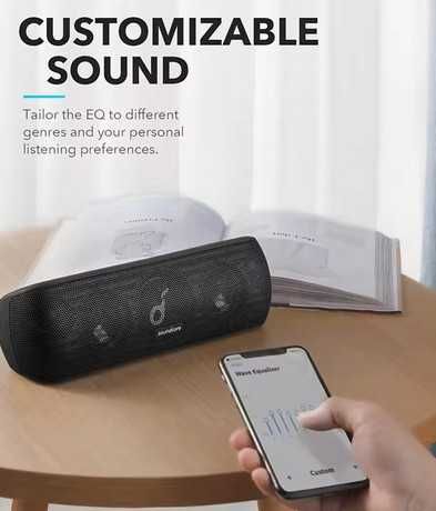 Портативна колонка Anker SoundCore Motion+, motion plus, AptX