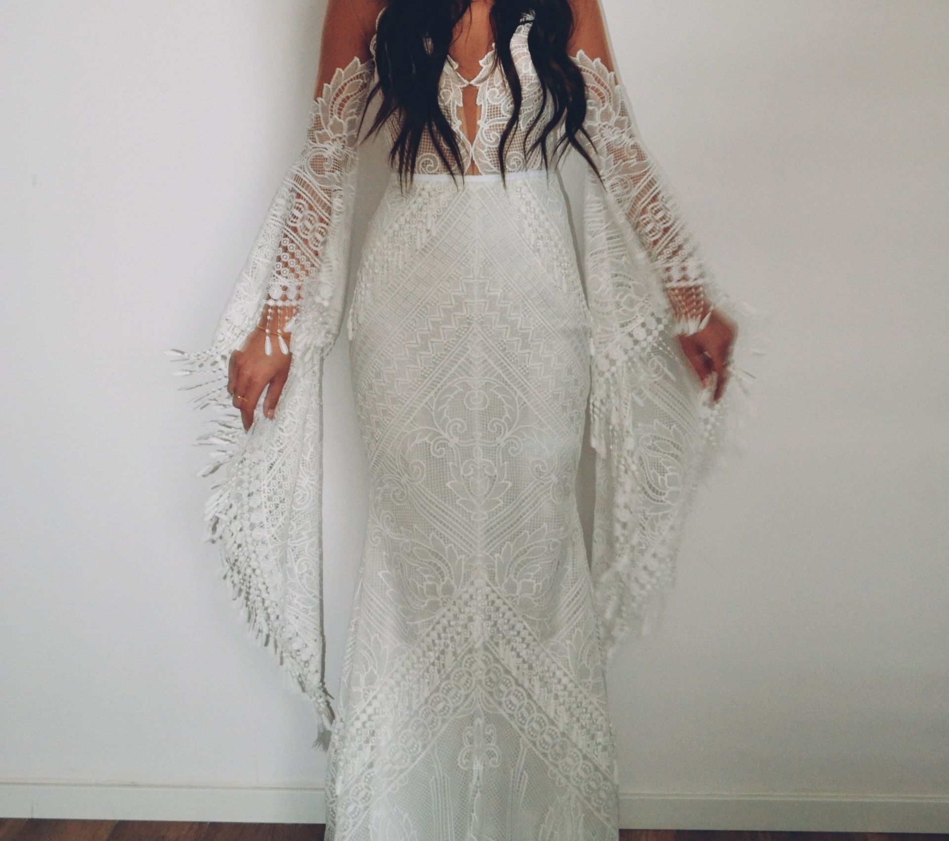 SpSprzedam suknię ślubną Boho ze sklepu Madonna