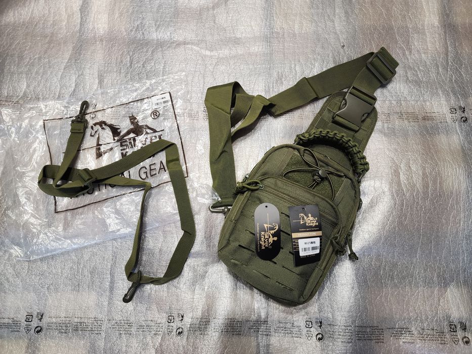 Сумка тактическая.SILVER KNIGHT TY-8025.Олива.Новая.