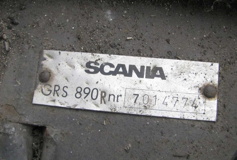 Scania – Skrzynia biegów GRS 890R