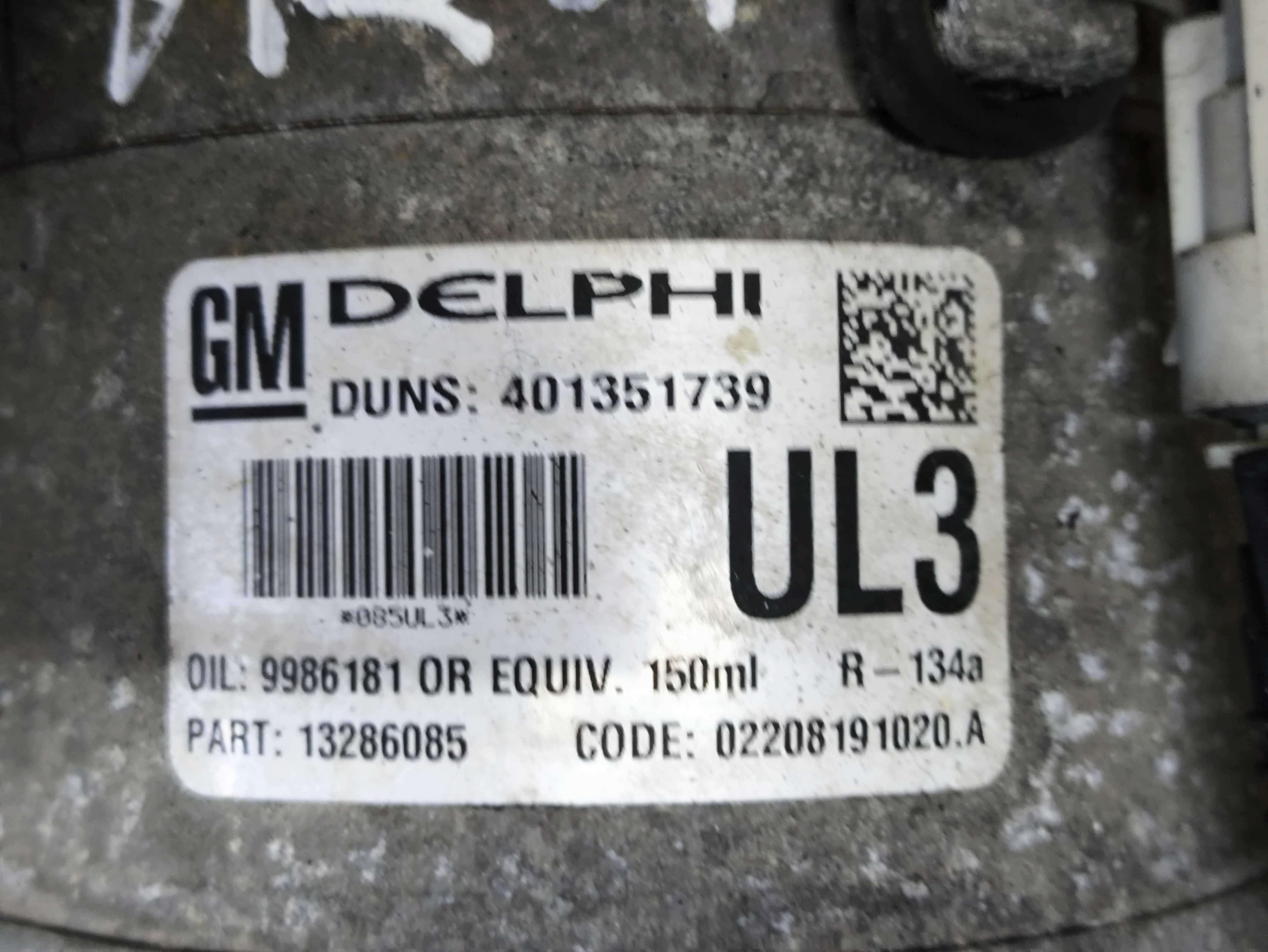 Sprężarka klimatyzacji Opel Astra III H 1.6 16v 1328/6085 Siedlce