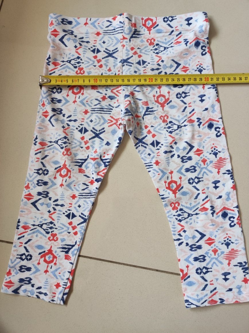 Leginsy 3/4 rozm 134/140 cm dla dziewczynki