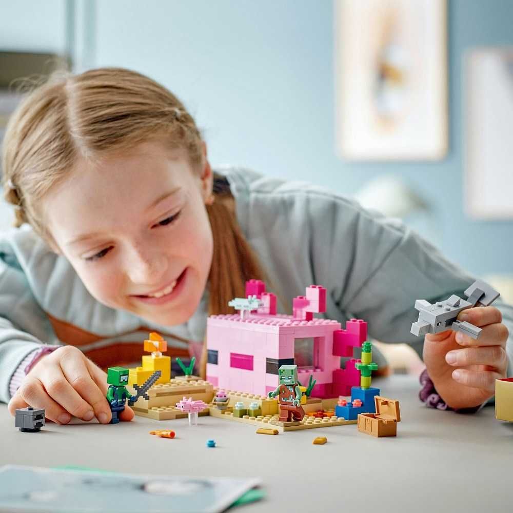 Klocki Lego minecraft 21247 Dom Aksolotla