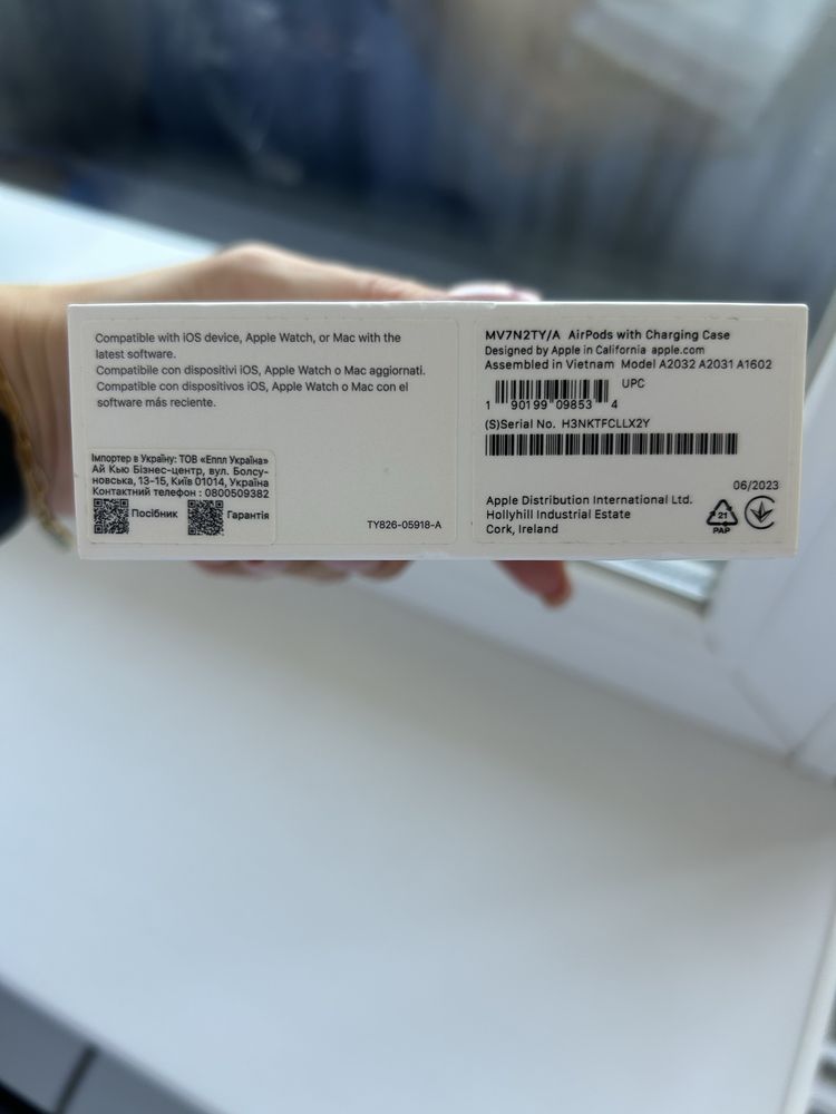 Навушники AirPods2 оригінал