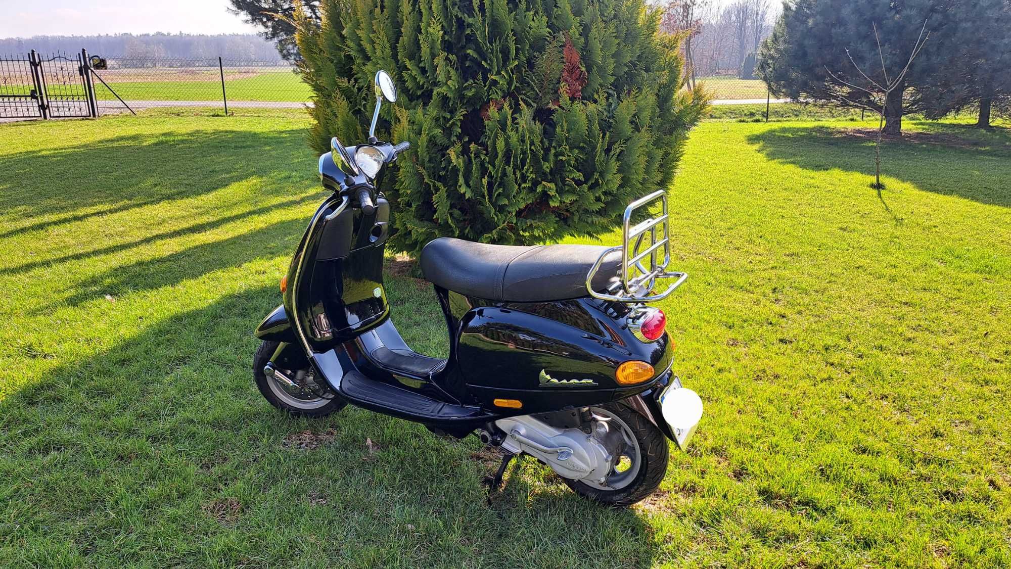 Piaggio Vespa ET4, 125 ccm,  import Szwajcaria, na kat. B