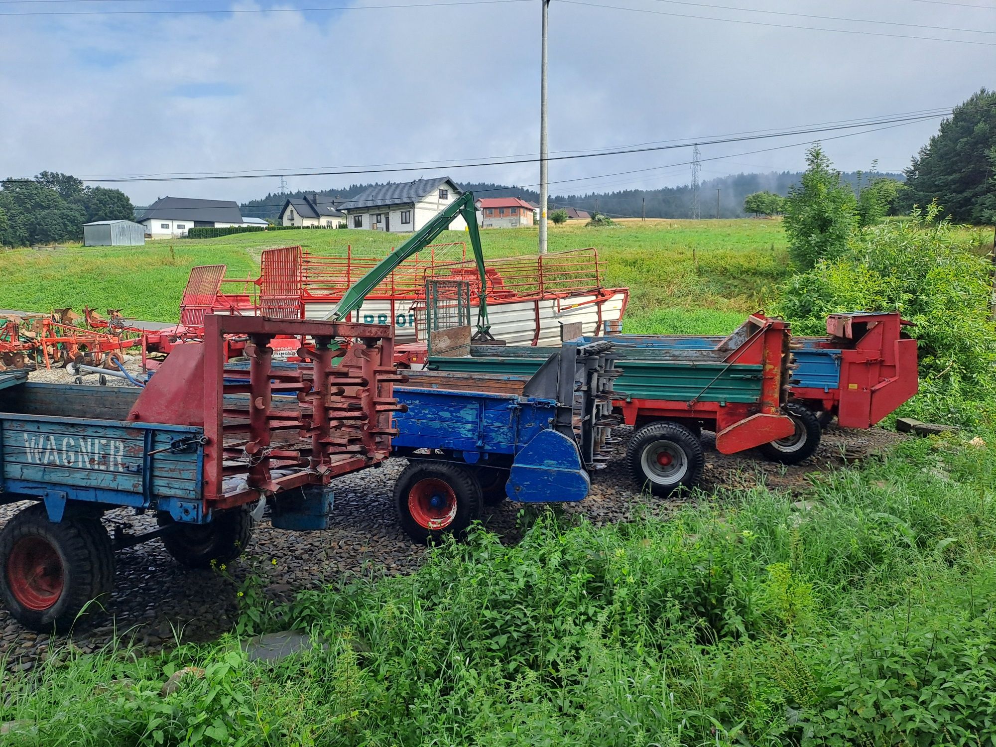 Rozrzutnik obornika mały górski 1.5t 3t 4.5t 6t
