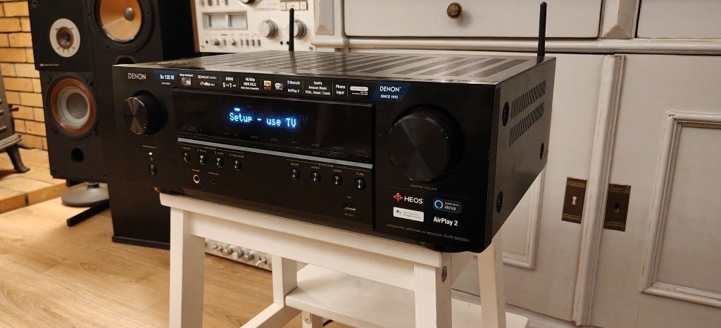 Amplituner DENON AVR-S650H. Bluetooth,AirPlay 2, Wi-Fi