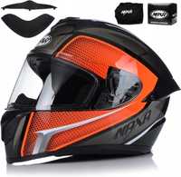 Kask motocyklowy integralny NAXA F30/D BLACK RED L