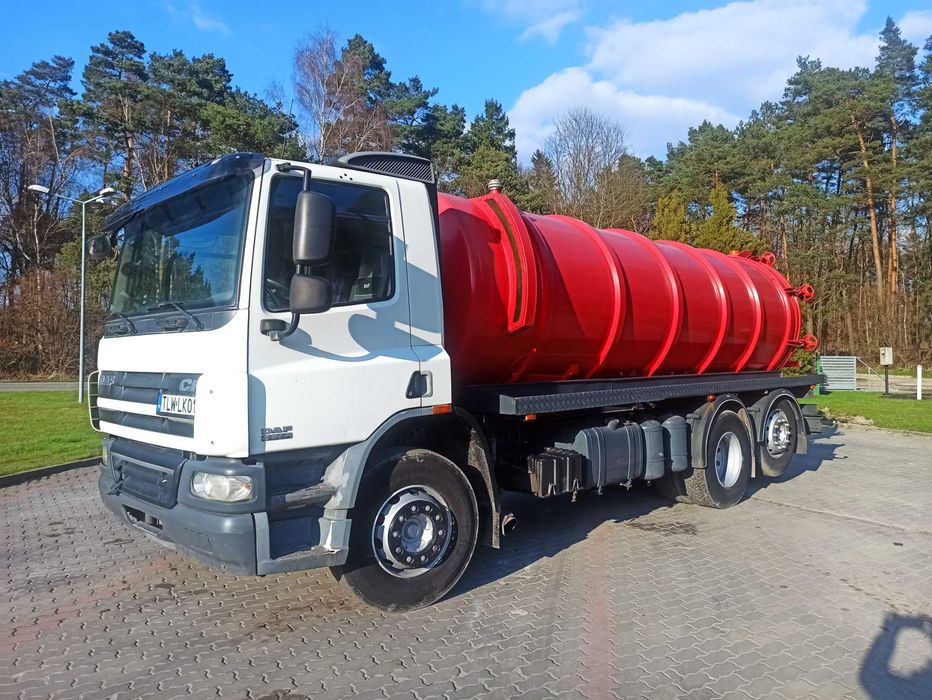 Daf cf360 asenizacyjny beczka asenizacyjna 15m3 Scania Man Volvo