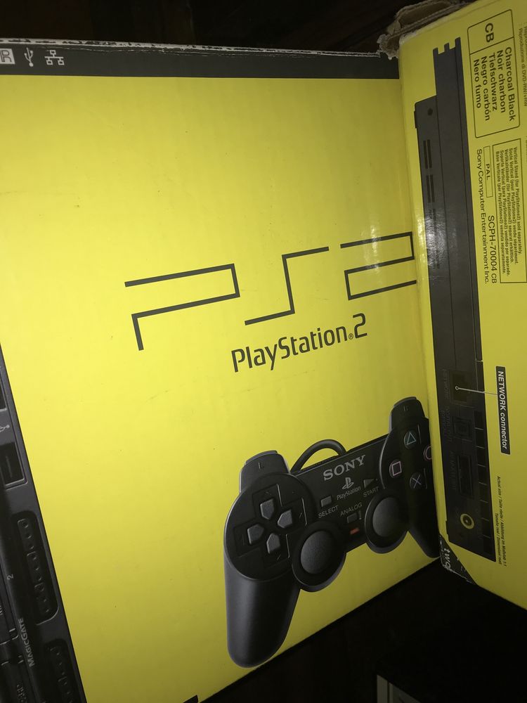 Playstation 2 em caixa original
