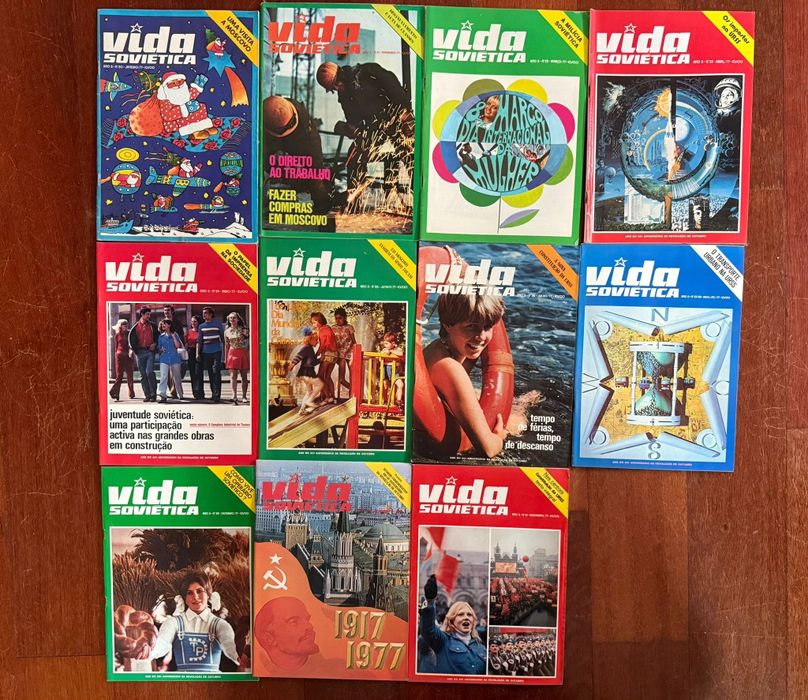 Lote de Revistas - Vida Soviética