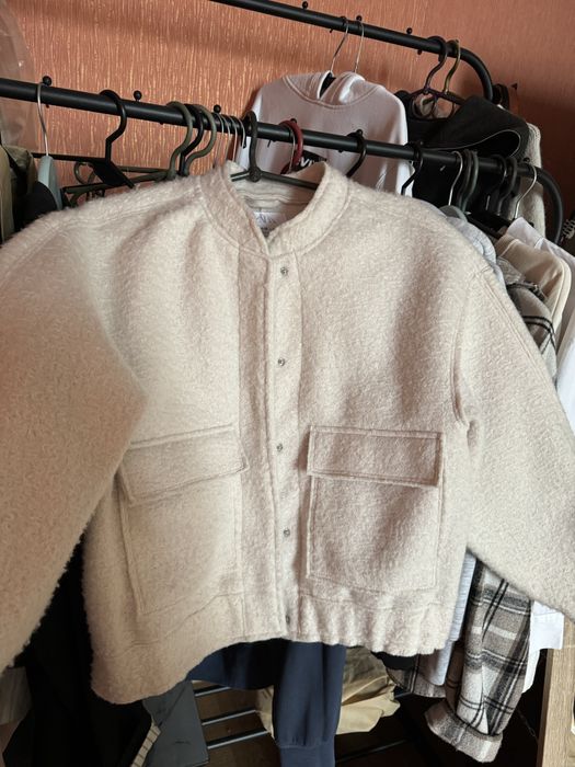 Бомбер zara жіночий