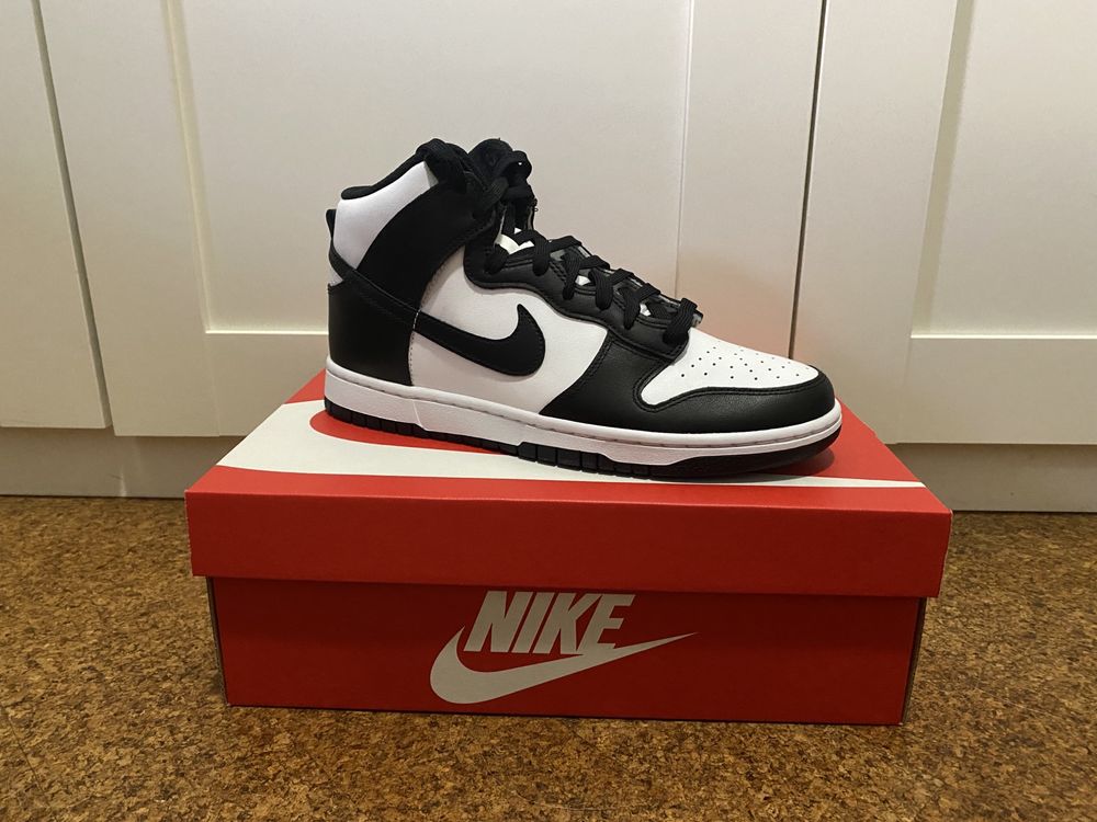 Nike Dunk High Black White (2021)