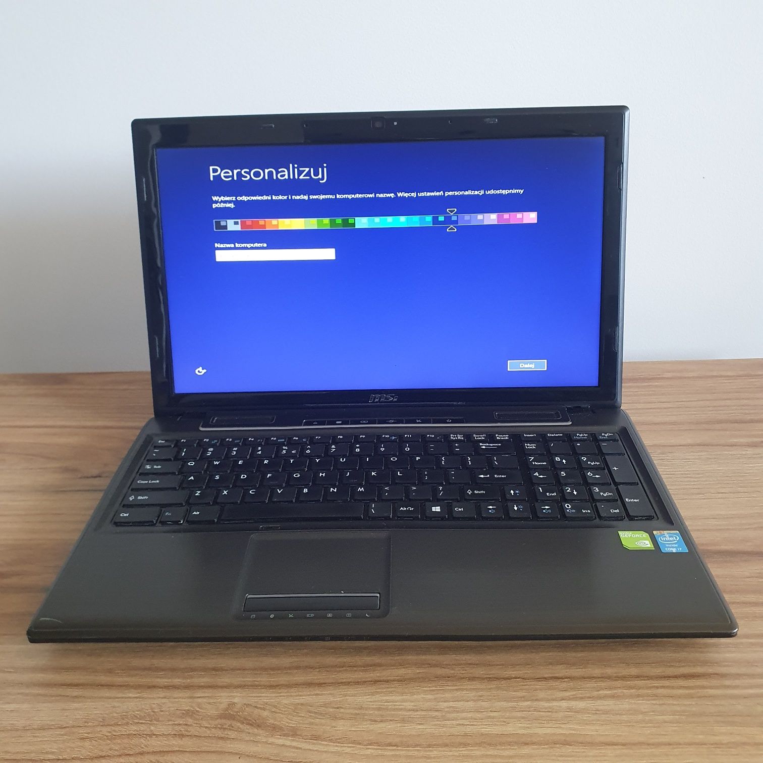 Laptop MSI CX61 2OD