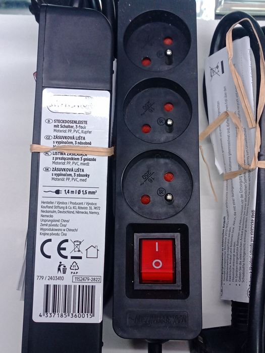 Listwa zasilająca 2szt