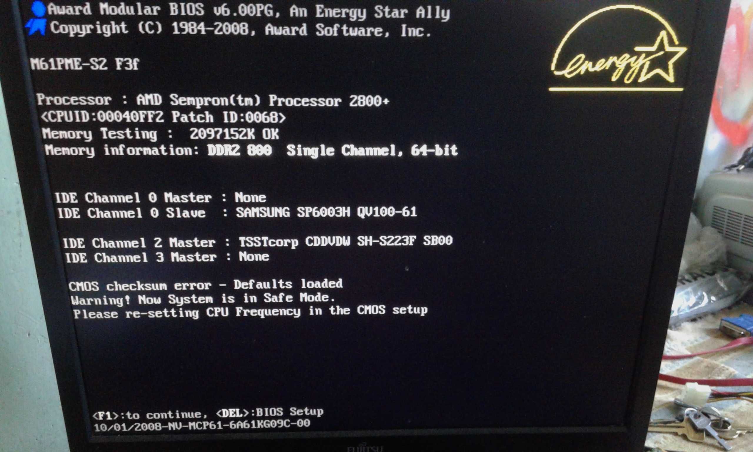 Komputer stacjonarny AMD Sempron 2800 DDR2 2 gb