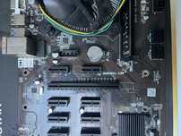 Płyta główna Biostar B250BTC-12P Intel G3900 + 8GB RAM