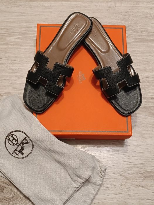 Klapki damskie Hermes