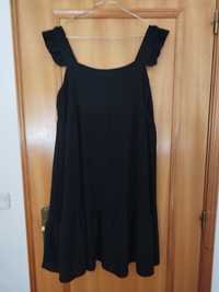 Vestido Preto, Xl (novo)