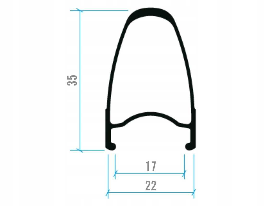 Koła rowerowe 28" Vision Team stożek 35 mm Komplet kół przód tył szosa