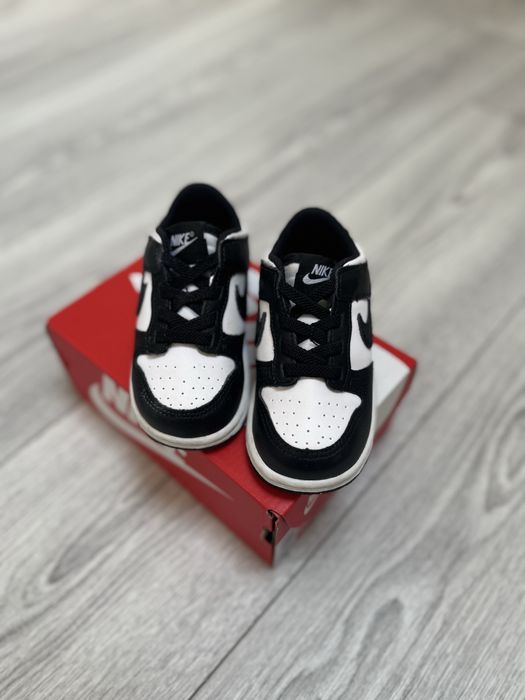 Sapatilhas nike panda dunk low para bebe