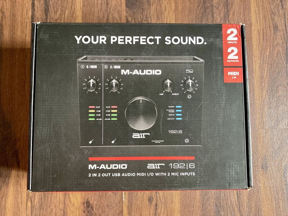 M-Audio Air 192x6 Аудиоинтерфейс звуковая карта