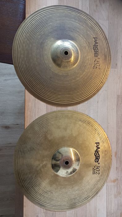 Pratos choque hi hat Paiste 302