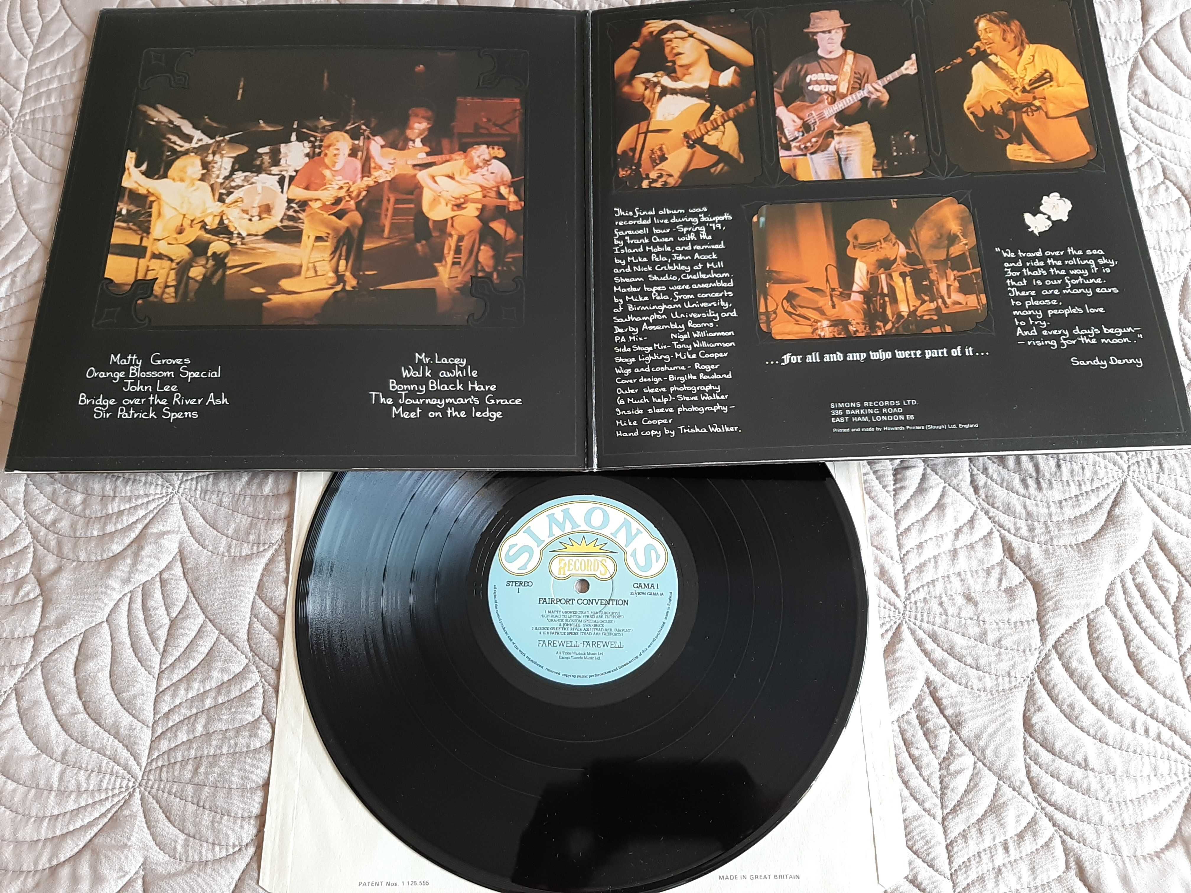 CCR - Fairport Convention – Stone The Crows – Led Zeppelin - Vinil LP