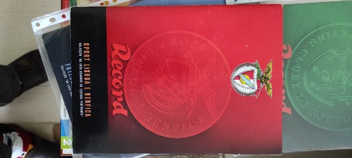 Coleção (completa) do Record "Os Três Grandes do Futebol Português