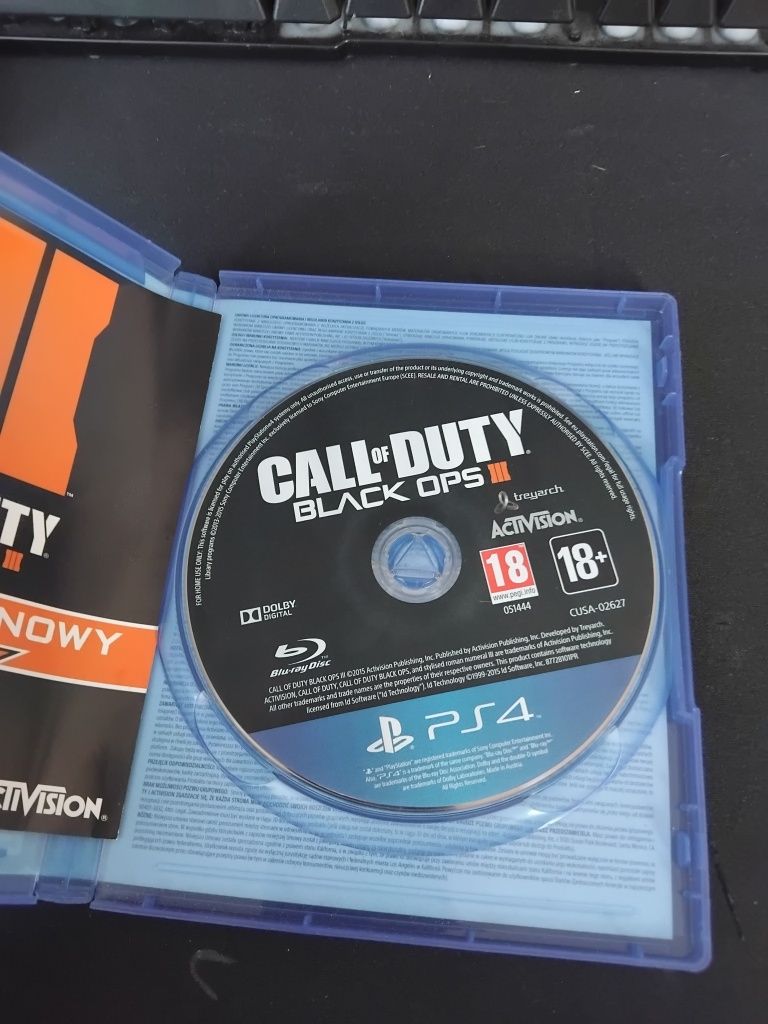 Gra ps4 Call of Duty Black OPS 3