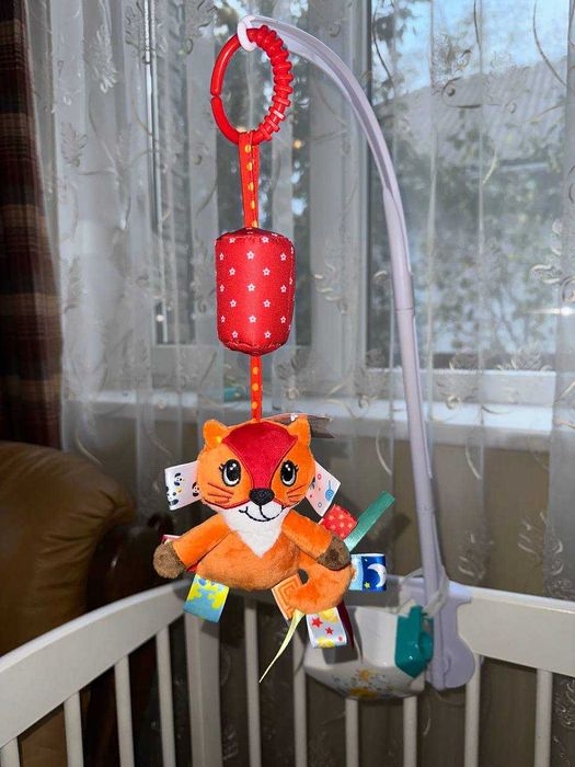 Іграшка підвіска на коляску, брязкальце для дитини, погремушка