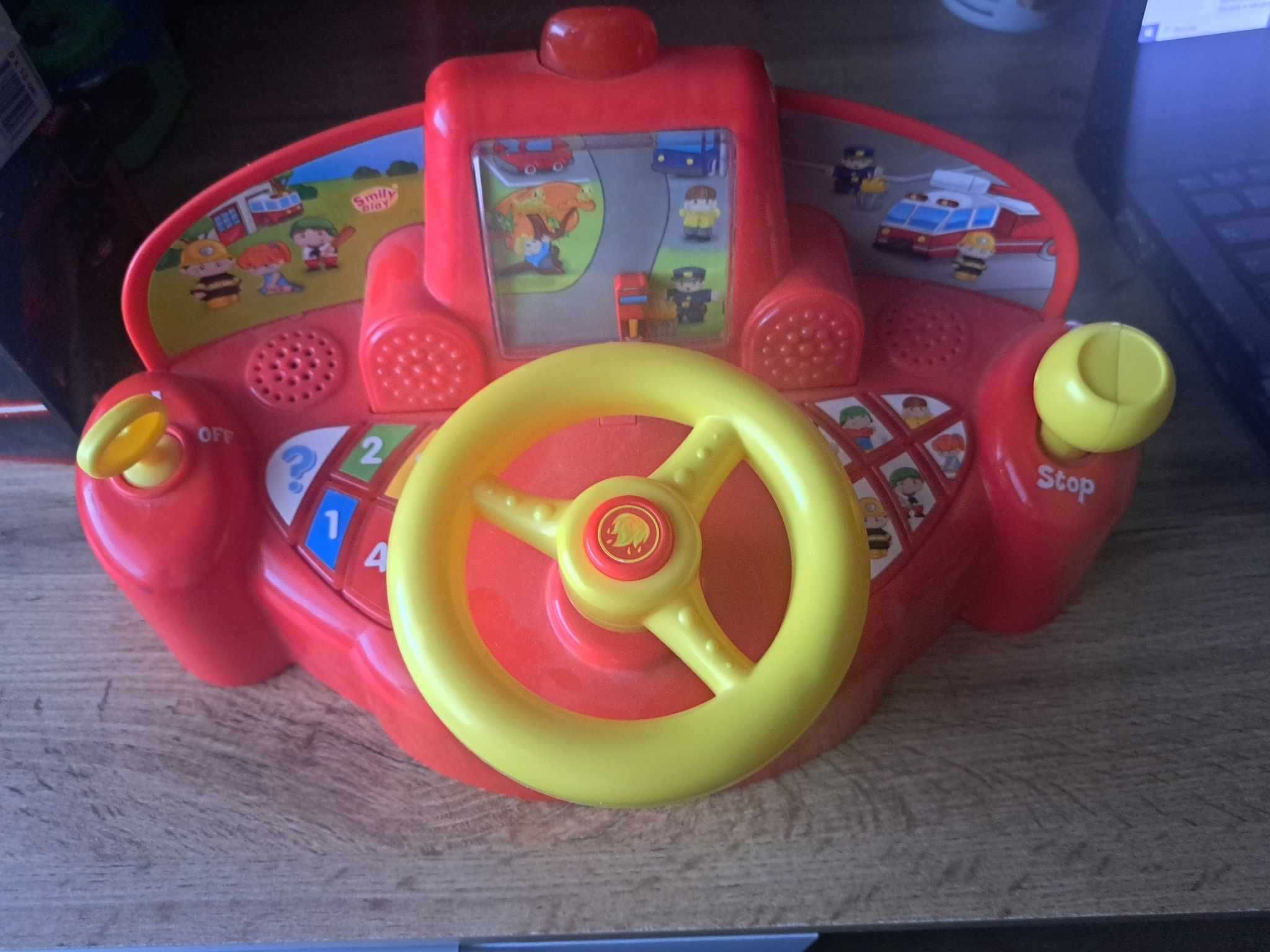 Symulator jazdy Kierownica Smily Play zabawka interaktywna