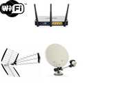 Montaż anten satelitarnych oraz naziemnych anten cyfrowych DVBT , WIFI
