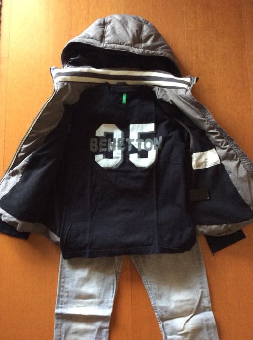 Conjunto H&M e Benetton t9/10