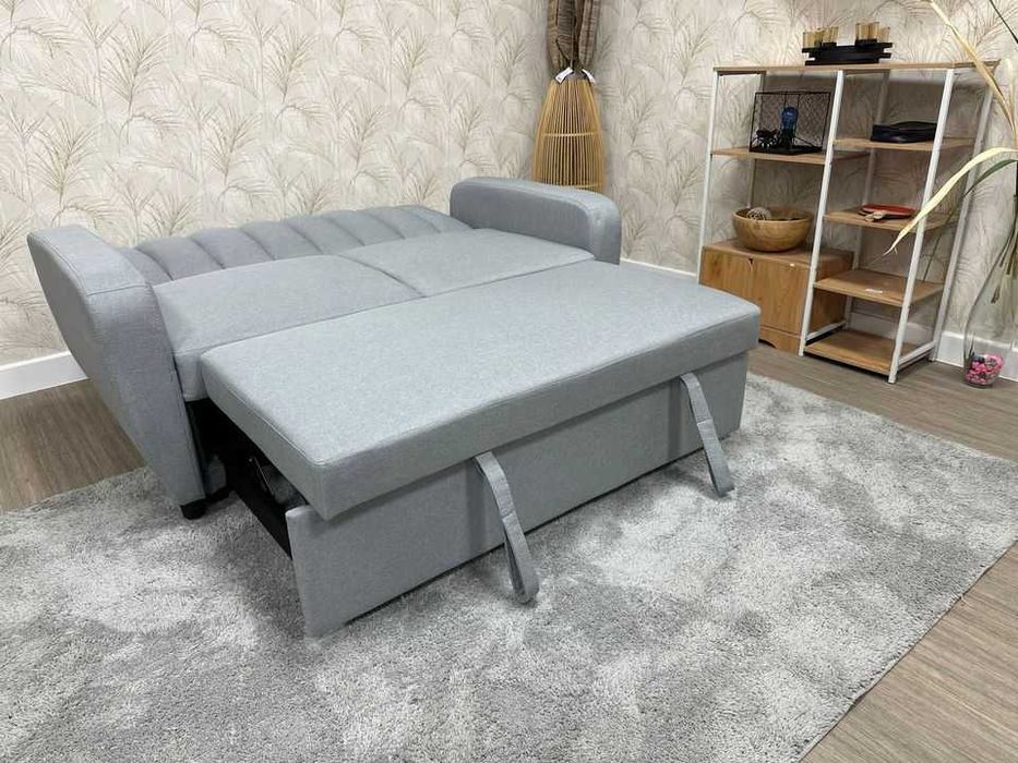 Sofá cama de dois lugares novo com portes grátis para todo o Portugal