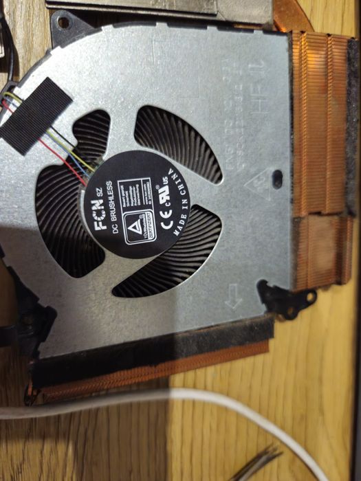 Система охлаждения ноутбука Y550AM подходит для легион 5 серий