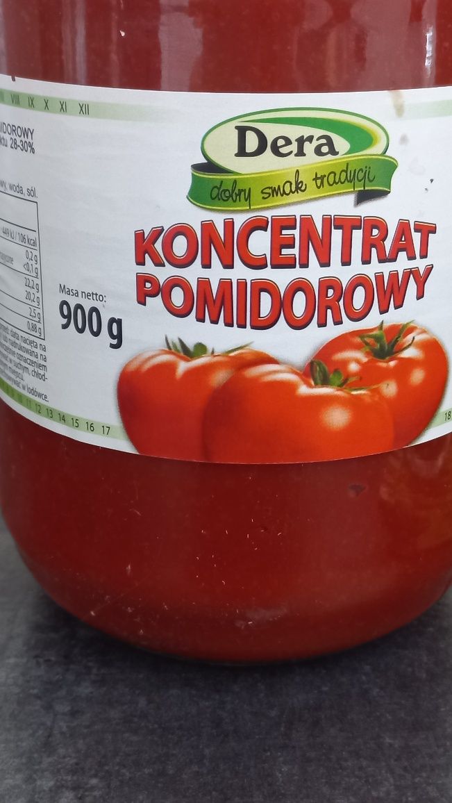 poj.900 ml.Koncentrat pomidorowy 28-30%