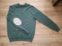 Sweter meski Merino welniany M/L elegancki