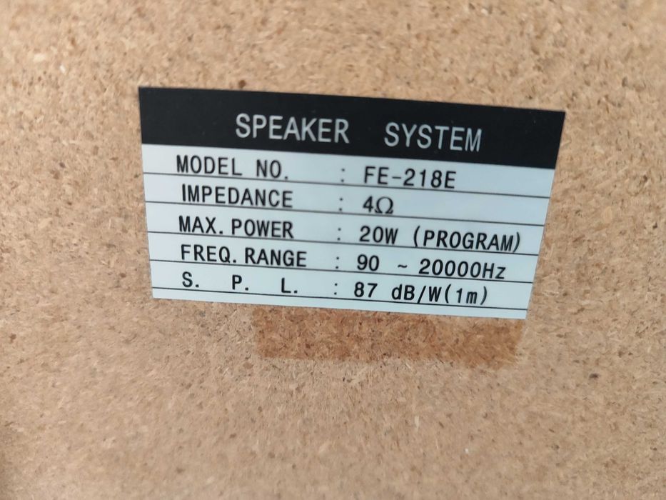 Wieża LG FFH-218AD Głośniki FE-218E