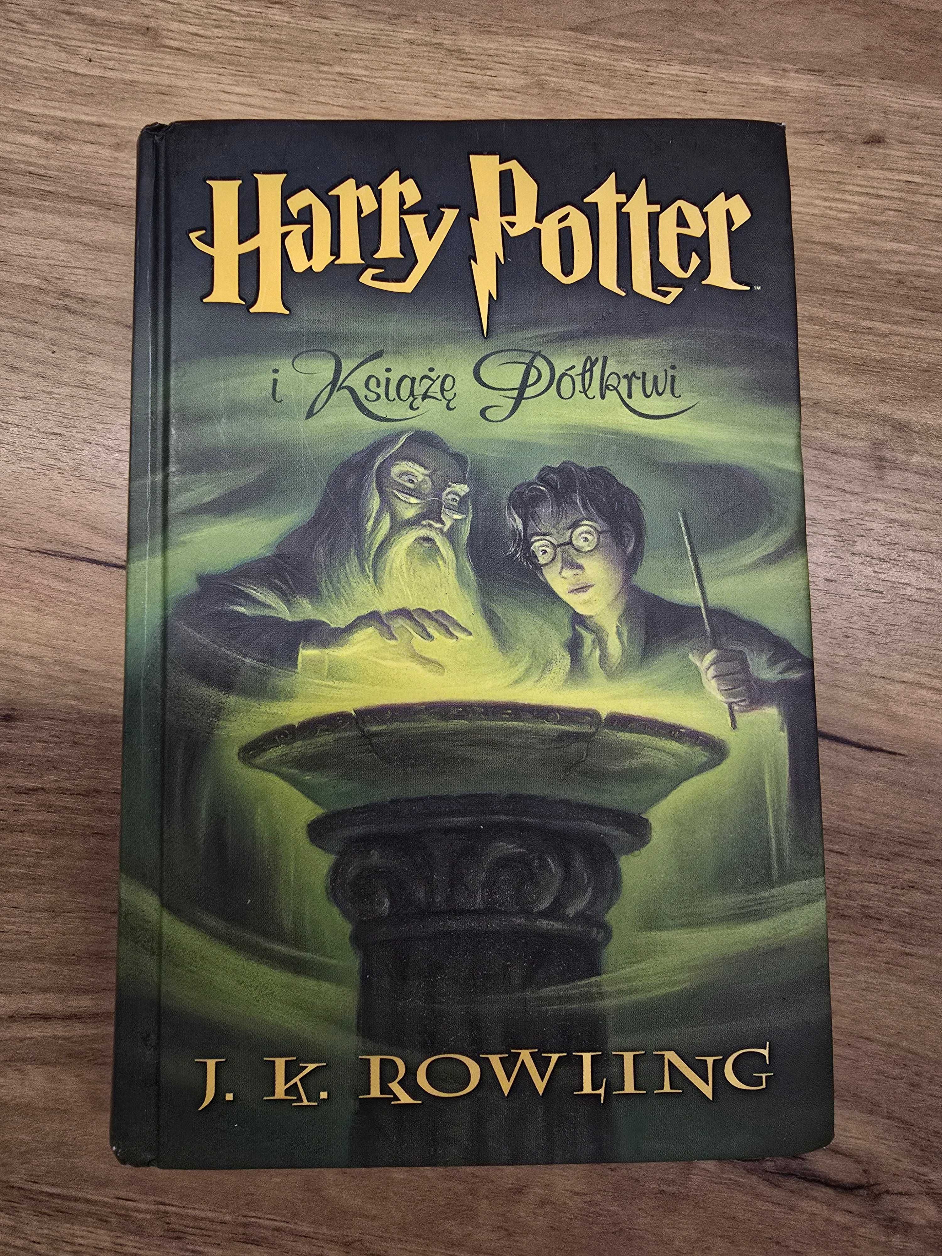 Harry Potter I Książe Półkrwi pierwsze wydanie stare twarda oprawa
