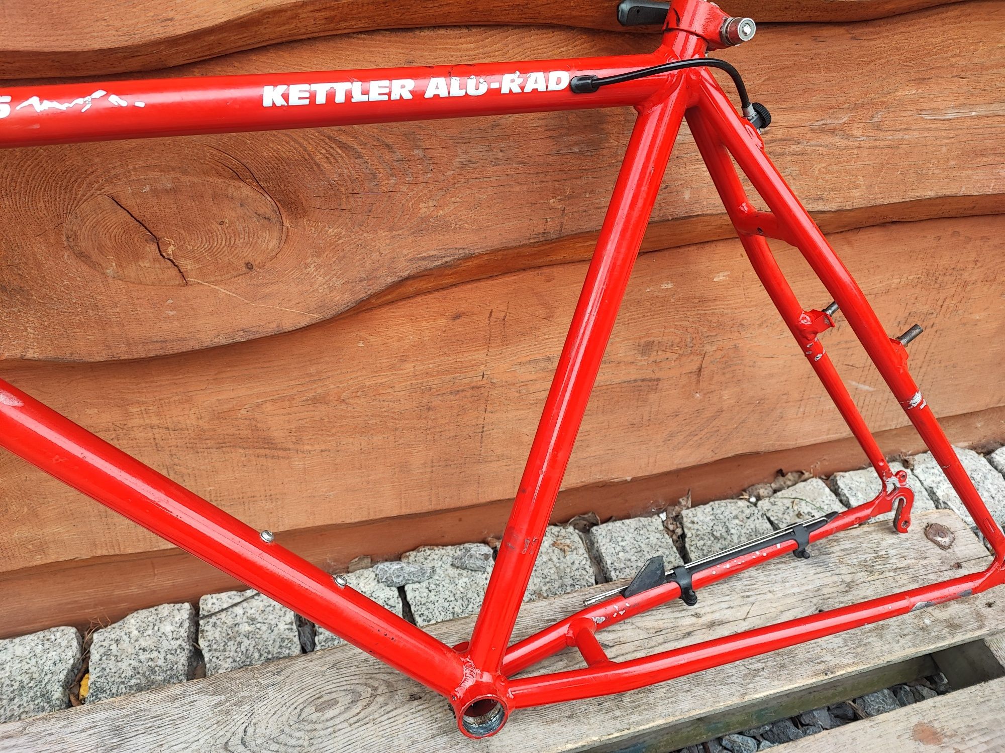 Rama rowerowa Kettler Alu-Rad retro mtb 26 Shimano cr-mo