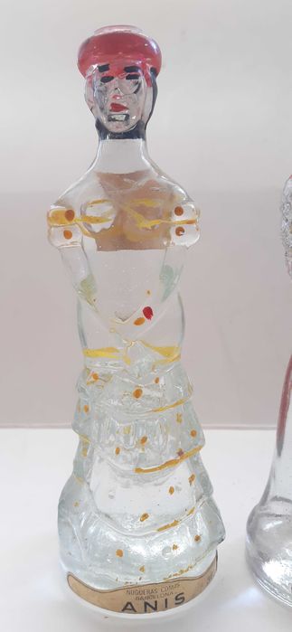 2 Frascos de Vidro Toureiro e Sevilhana