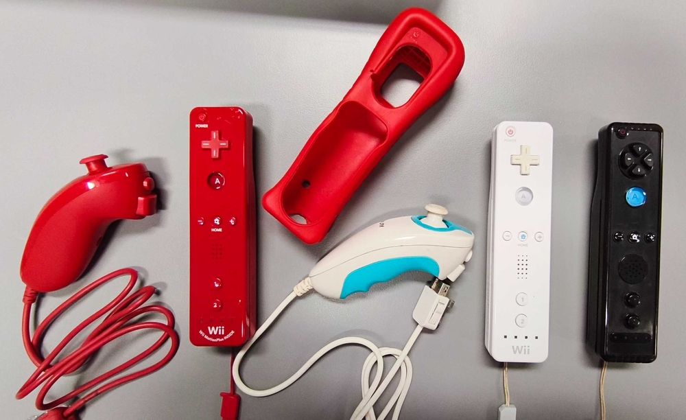 Jogos e comandos Wii